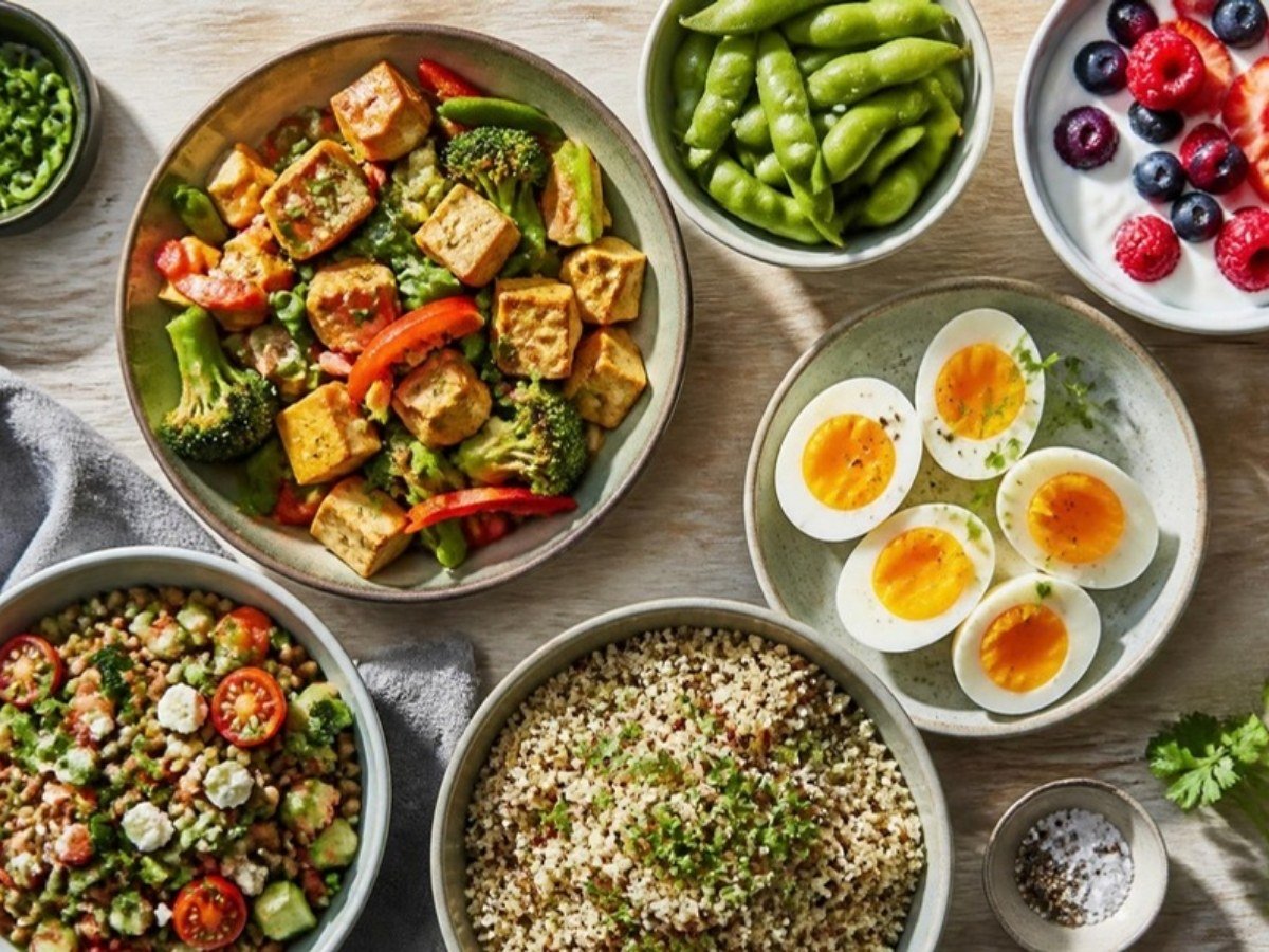 High-Protein Vegetarian Meal Plan (3 Days)